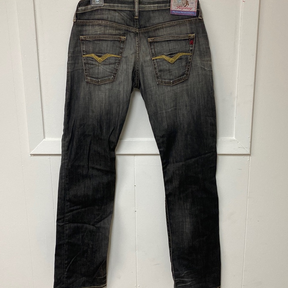 Replay Vintage Awesome Fit Logo Jeans Rare Never Used